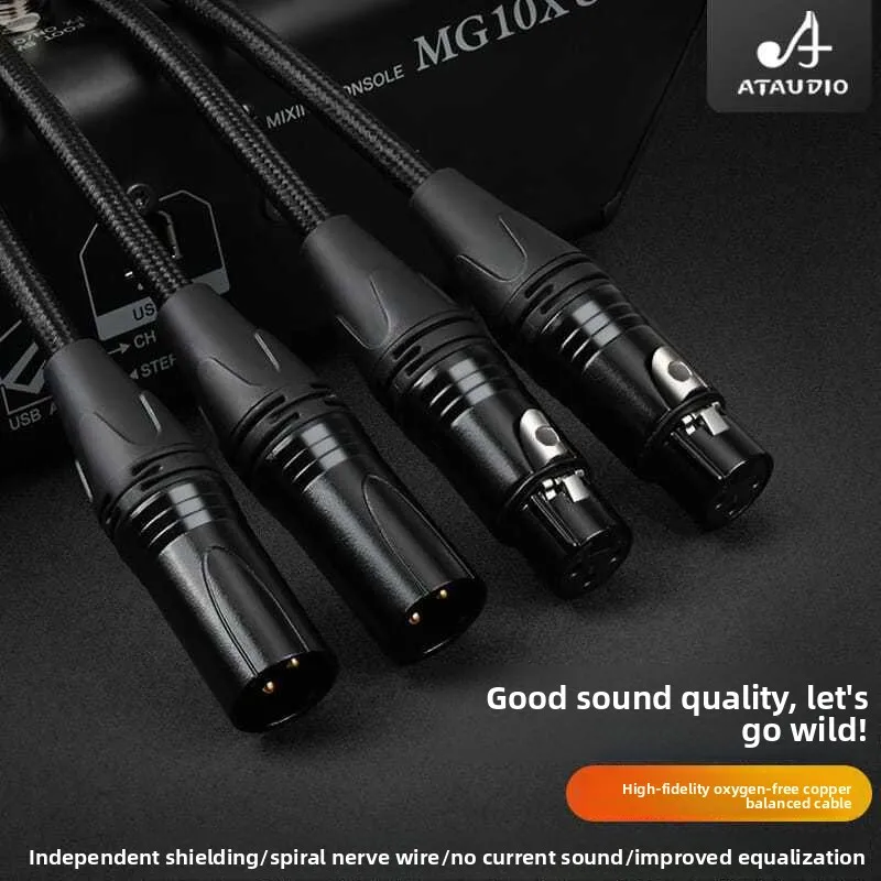 Xlr Microphone Condenser - XLRオス-メスオーディオケーブル（スピーカー、ライブストリーミング、録音、コンデンサーマイク、サウンドカード接続用）