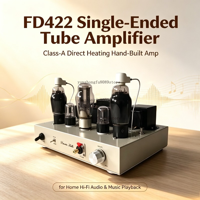 Audio Music Youtube - FD422シングルエンド真空管アンプ、クラスA直熱式手作りアンプ、ホームハイファイオーディオおよび音楽再生用