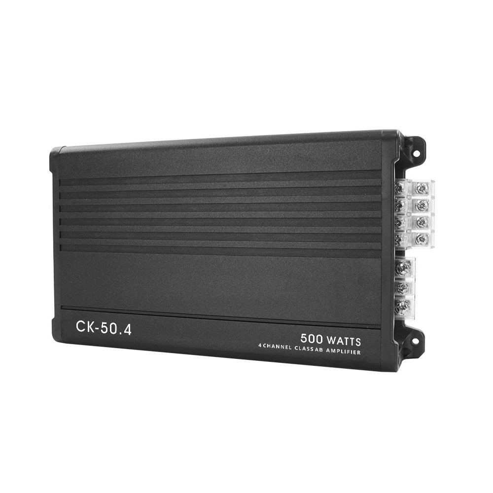 Audio Music Production - スーパCK-50.4 フィランセール商品 12V車載用音楽アンプ 4チャンネルカーオーディオアンプ フル周波数クラスABアンプ 車載用
