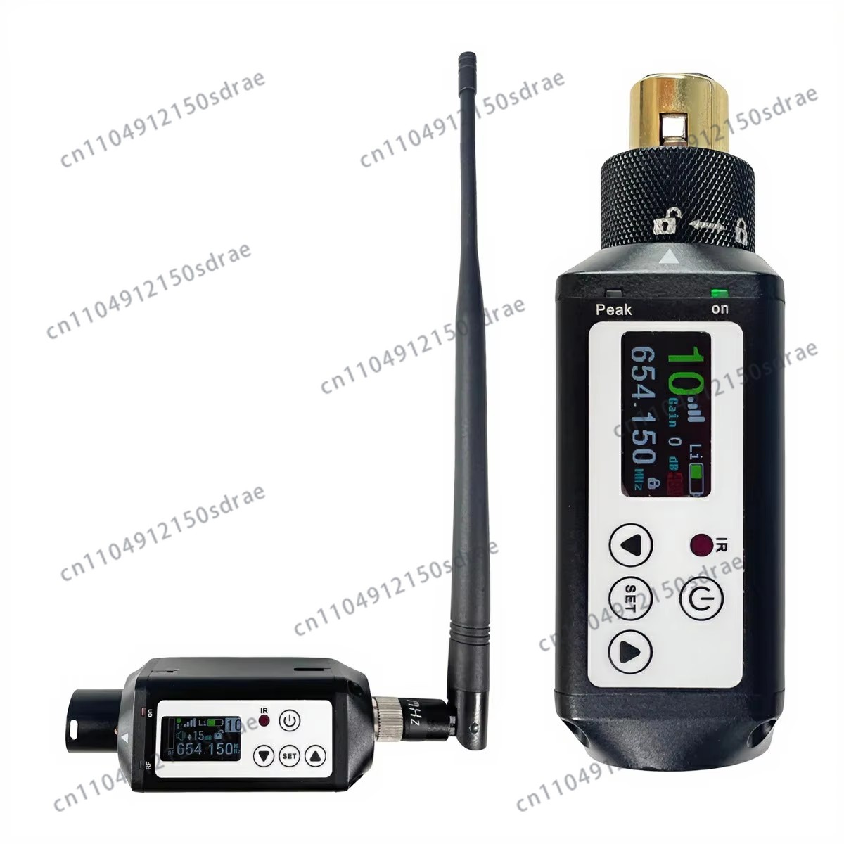 Xlr Microphone Condenser - Acemic RX-1およびTR-1プラグオンワイヤレスマイクアダプター、ダイナミックコンデンサーマイク用XLRオーディオ送信機および受信機システム