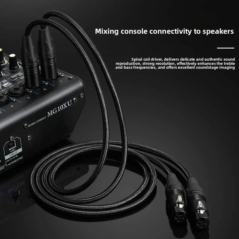 XLRオス-メスオーディオケーブル（スピーカー、ライブストリ - Xlr Microphone Condenser のレビューと価格