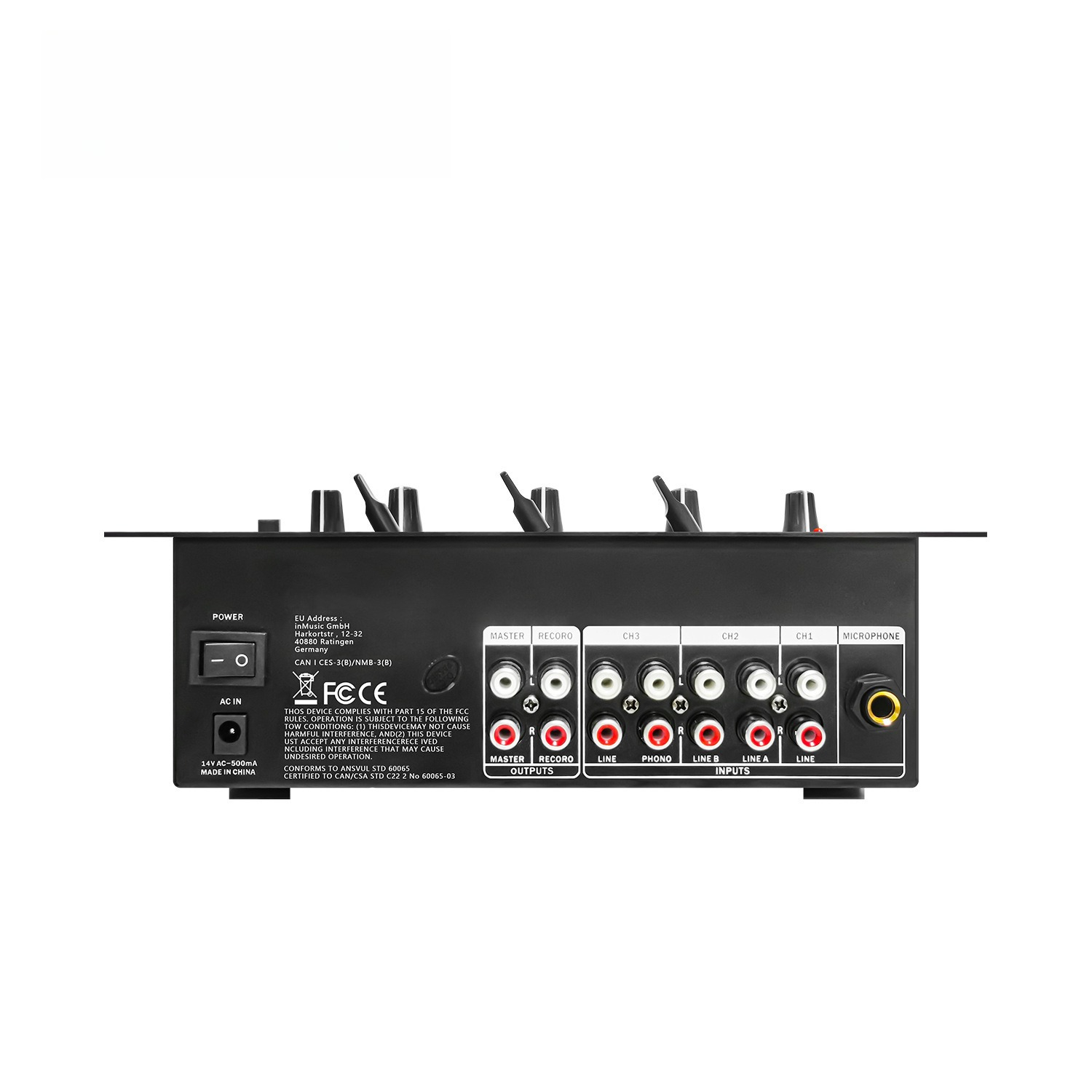 4チャンネルDJミキサー、プロフェッショナルKTVステージオ - Audio Interface Usb のレビューと価格