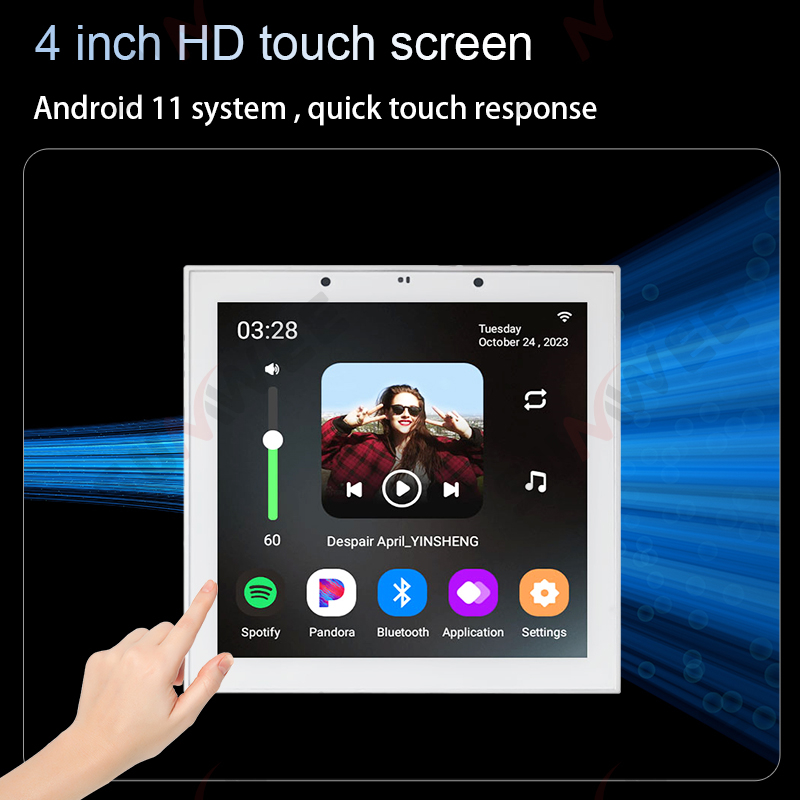 4インチAndroid 11搭載TuyaスマートホームBlu - Audio Music Background Free のレビューと価格