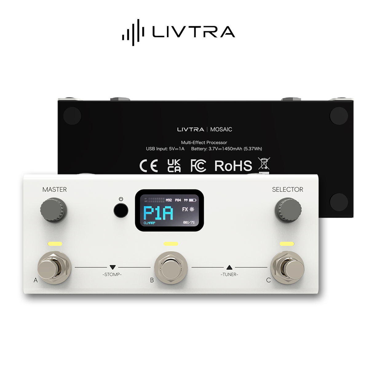 LIVTRA MOSAIC オールインワン ギターエフェクト - Audio Interface Usb のレビューと価格