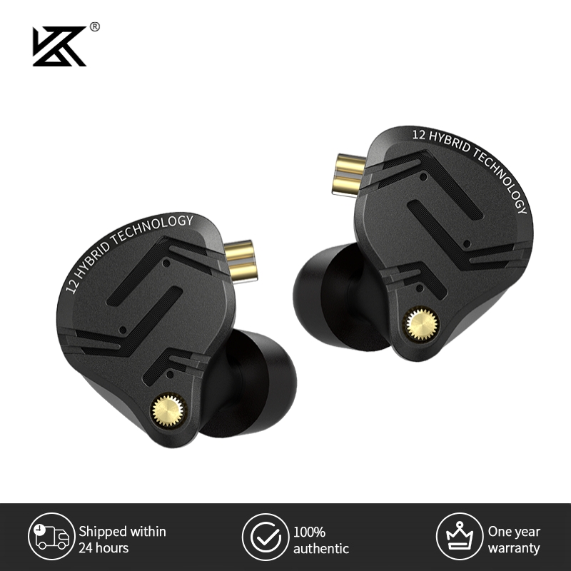 KZ ZS12 プロ X メタルイヤホン 1DD + 5BA - Music Audio Pro のレビューと価格