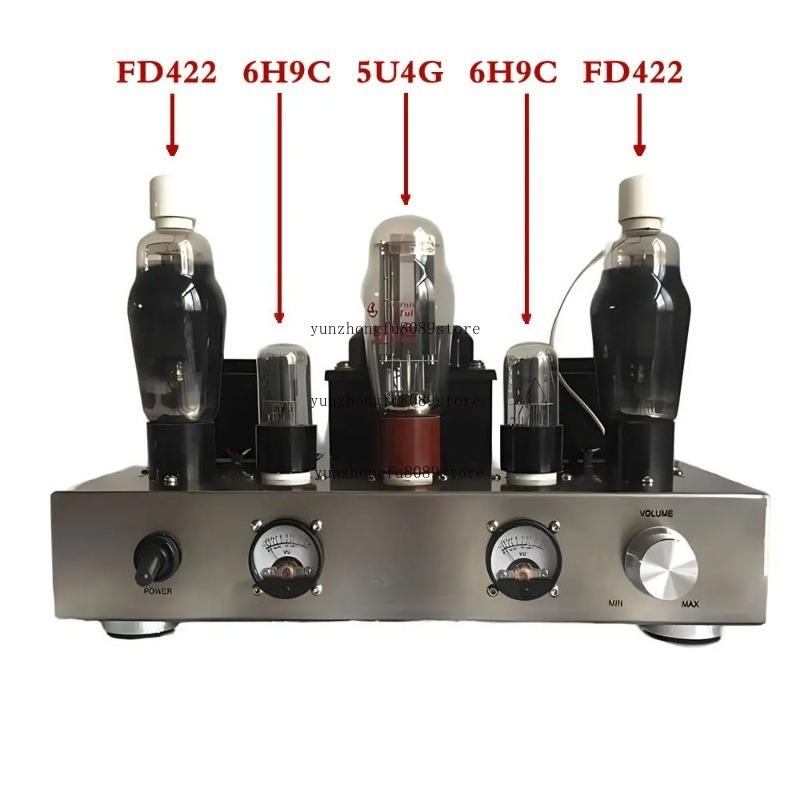 FD422シングルエンド真空管アンプ、クラスA直熱式手作りア - Audio Music Youtube のレビューと価格