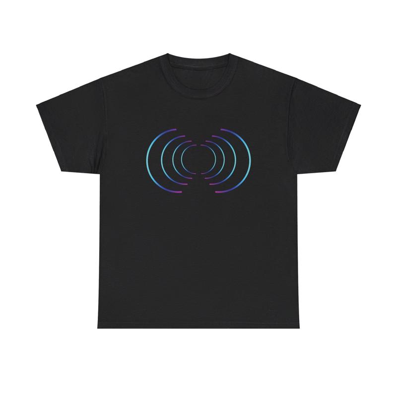 波周波数グラフィック T シャツクールな抽象的なイコライザー - Audio Music Wave のレビューと価格