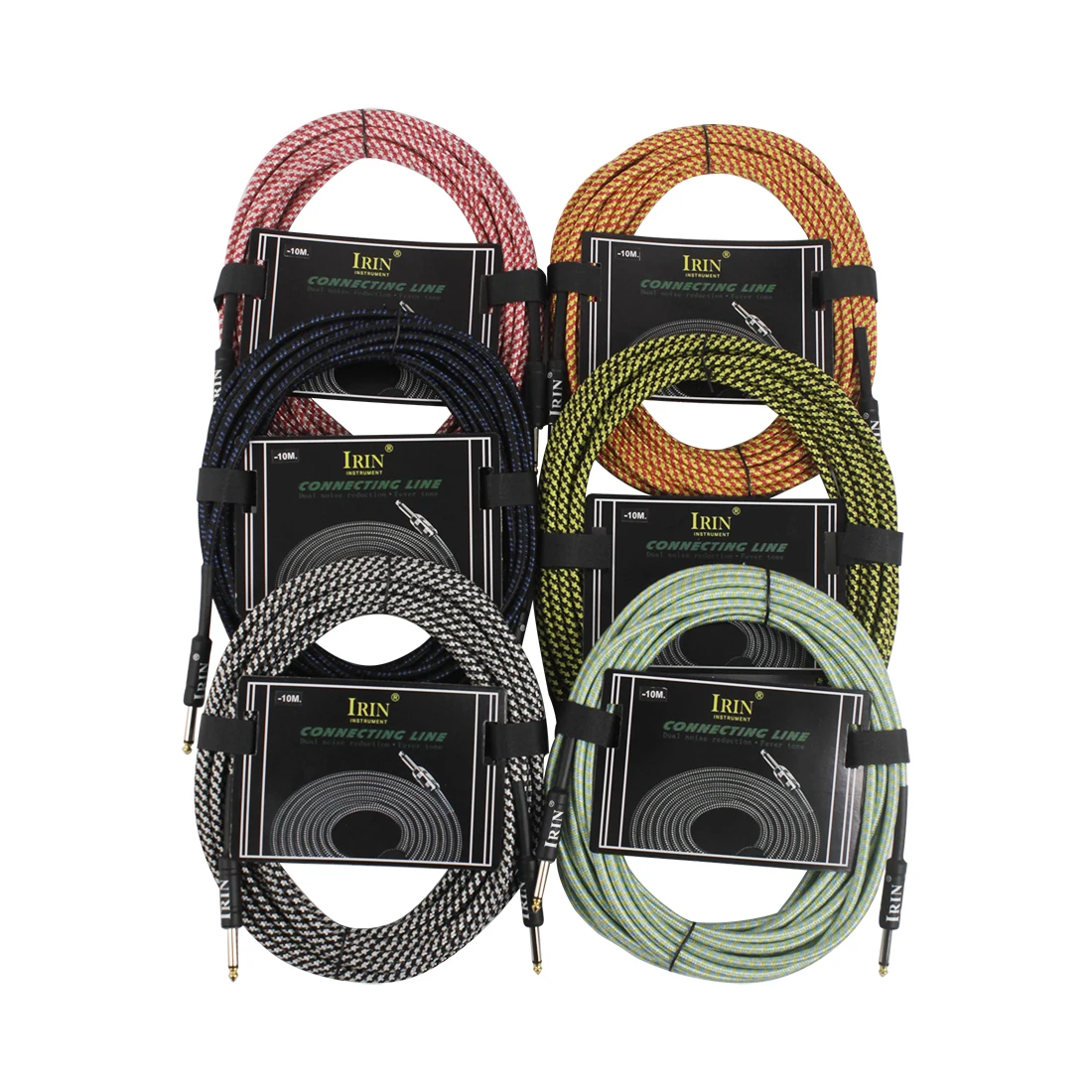Irin-ノイズなしのオーディオケーブル,6.5mmコネクタ - Audio Music Instrumental のレビューと価格