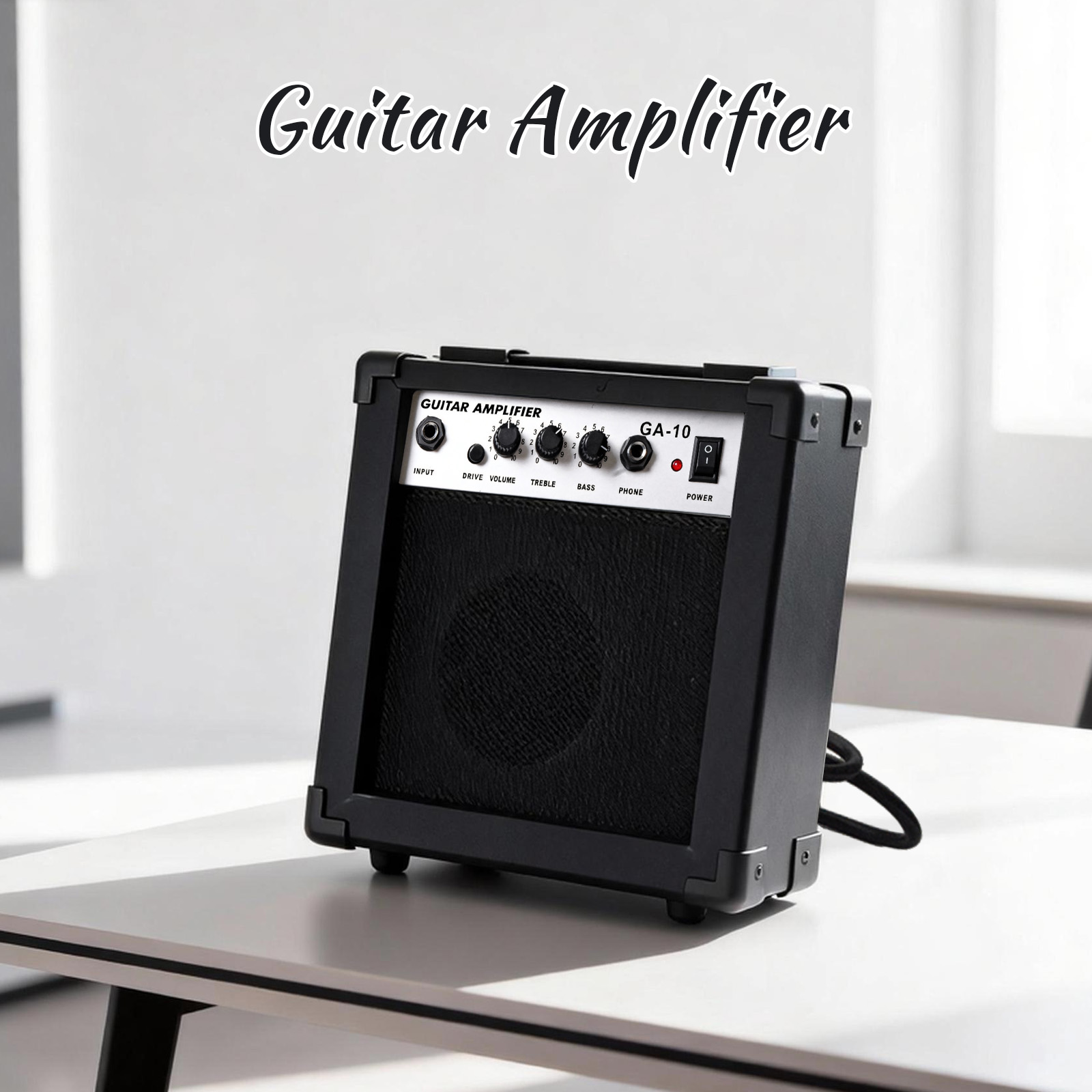 ポータブルエレキギターアンプ、ミニベーススピーカー、トーンと - Portable Amplifier Mini のレビューと価格