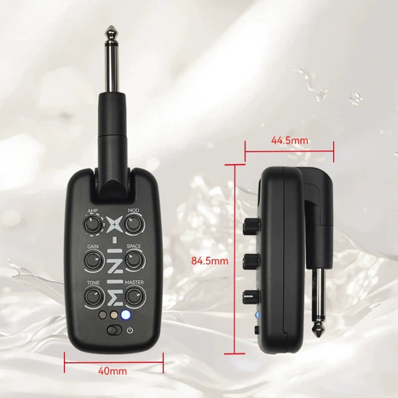 新しいM-Vave Mini-Xヘッドホンアンプ、ギター・ベ - Portable Amplifier Mini のレビューと価格