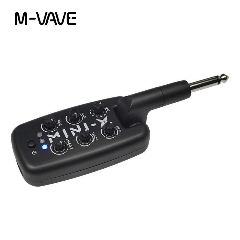 新しいM-Vave Mini-Xヘッドホンアンプ、ギター・ベ - Portable Amplifier Mini のレビューと価格