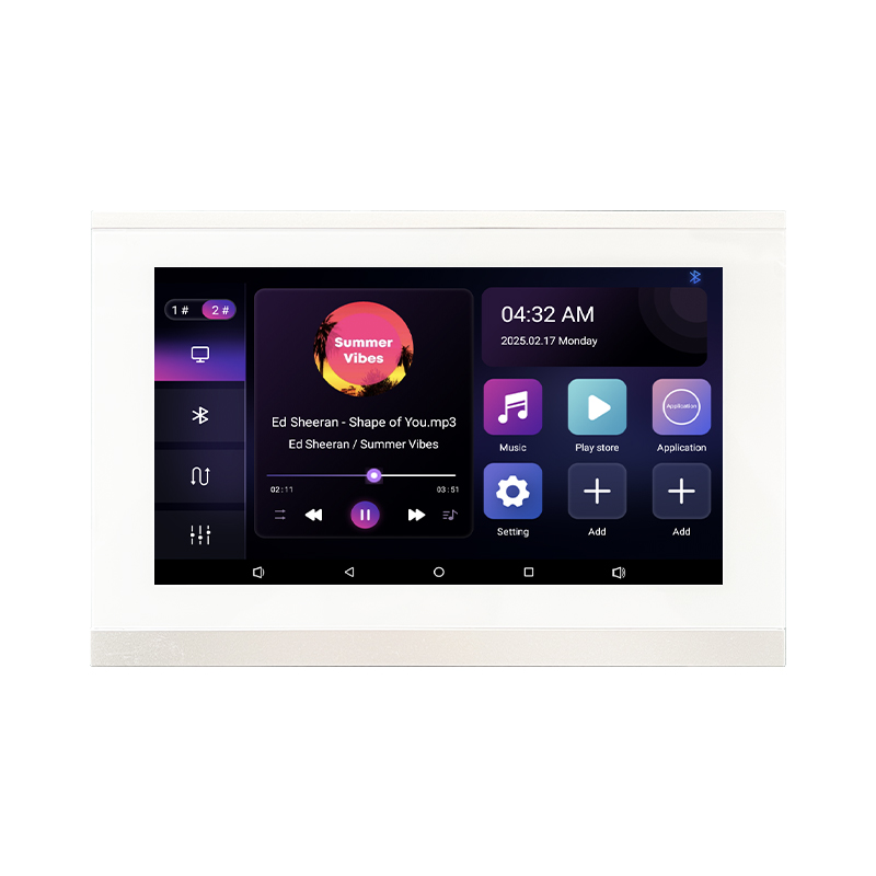 2ゾーンオーディオインウォールアンプ 8x30W Andro - Audio Music Background Free のレビューと価格