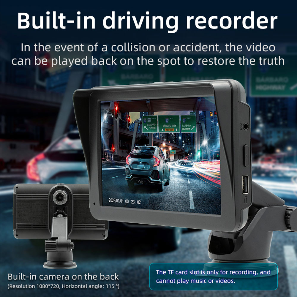 7インチ ワイヤレスCarPlay & Android Au - Audio Music Image のレビューと価格