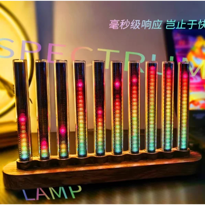 オーディオライト、音声起動ライト、音楽スペクトル疑似ニキシー - Audio Music Youtube のレビューと価格