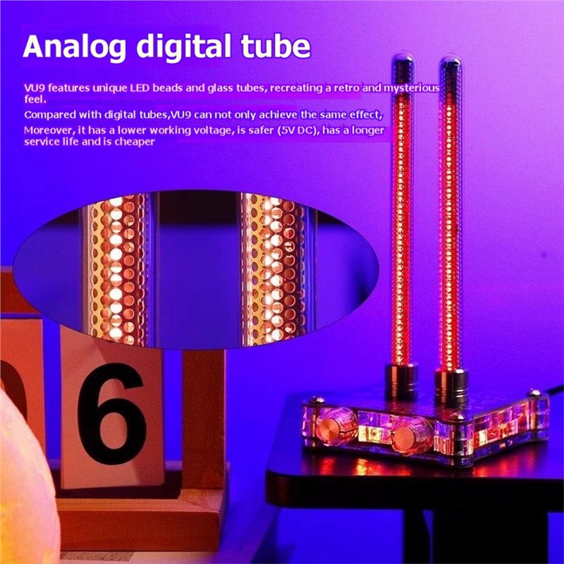 ~【A48T HOT】VU9 ピクシーチューブサウンドレベル - Audio Music Youtube のレビューと価格