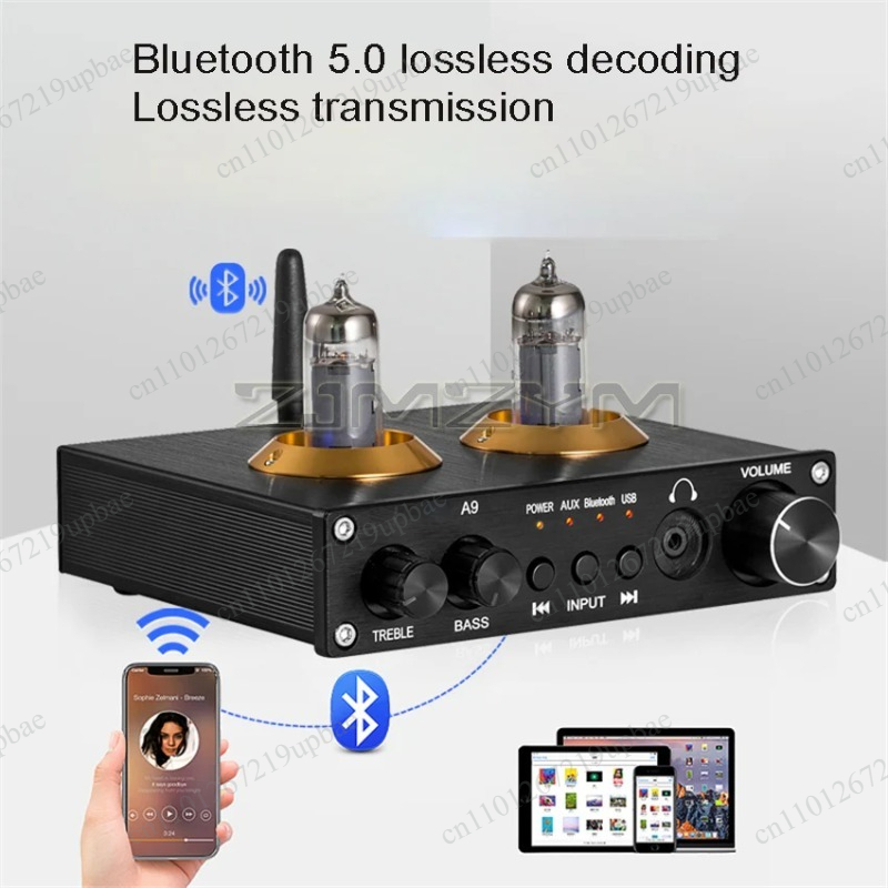A9真空管プリアンプ、Hi-Fi Bluetooth 5.0 - Audio Music Youtube のレビューと価格