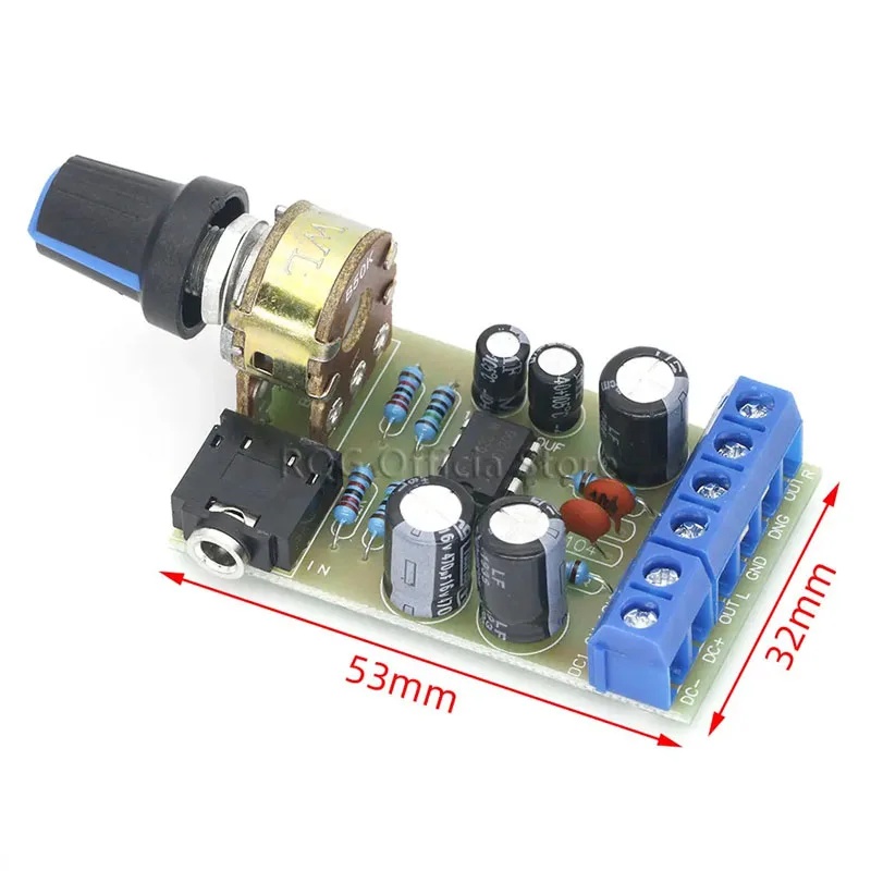 TDA2822 TDA2822M アンプボード DC 1.8 - Portable Amplifier Mini のレビューと価格