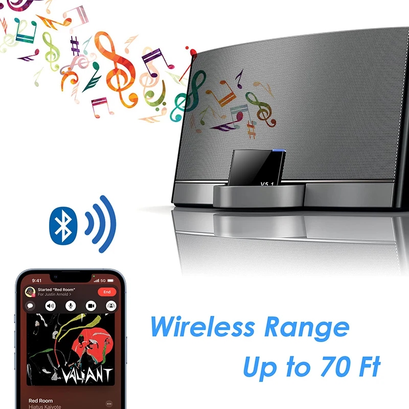 I-WAVE 30 ピン Bluetooth 5.1 オーデ - Audio Music Wave のレビューと価格