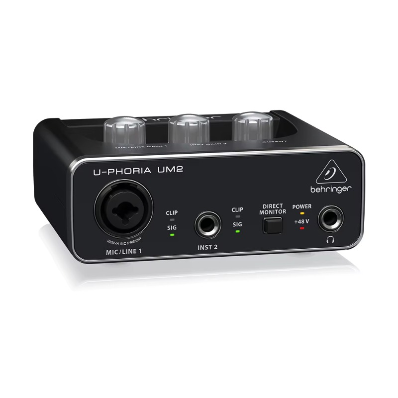 ベリンガー U-Phoria UM2 サウンドカード 2チャ - Audio Interface Usb のレビューと価格