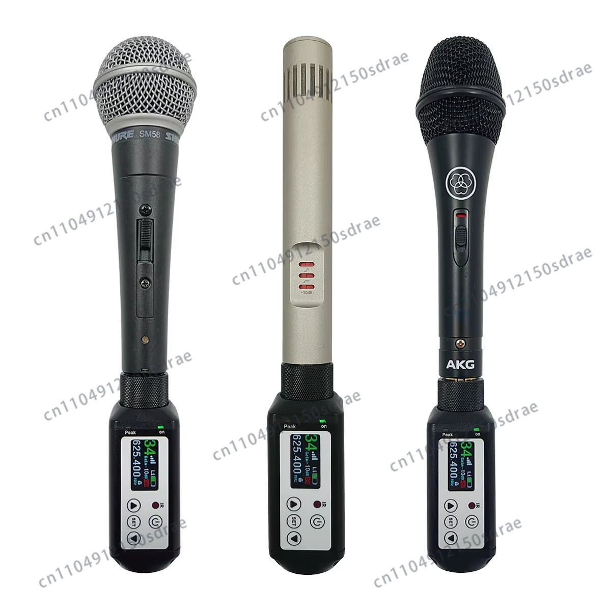 Acemic RX-1およびTR-1プラグオンワイヤレスマイ - Xlr Microphone Condenser のレビューと価格