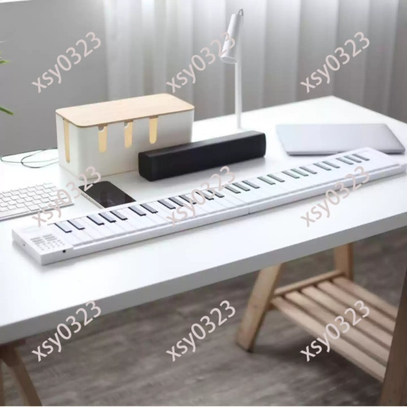 61鍵折りたたみ式充電式電子キーボードピアノ、学生・大人・初 - Keyboard Piano 61 Key のレビューと価格