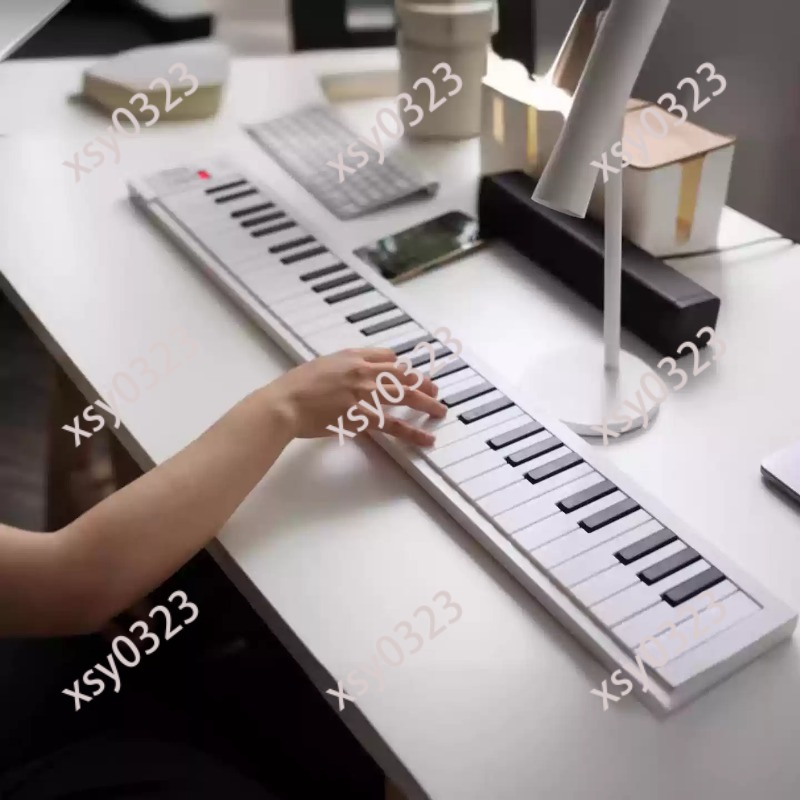 61鍵折りたたみ式充電式電子キーボードピアノ、学生・大人・初 - Keyboard Piano 61 Key のレビューと価格