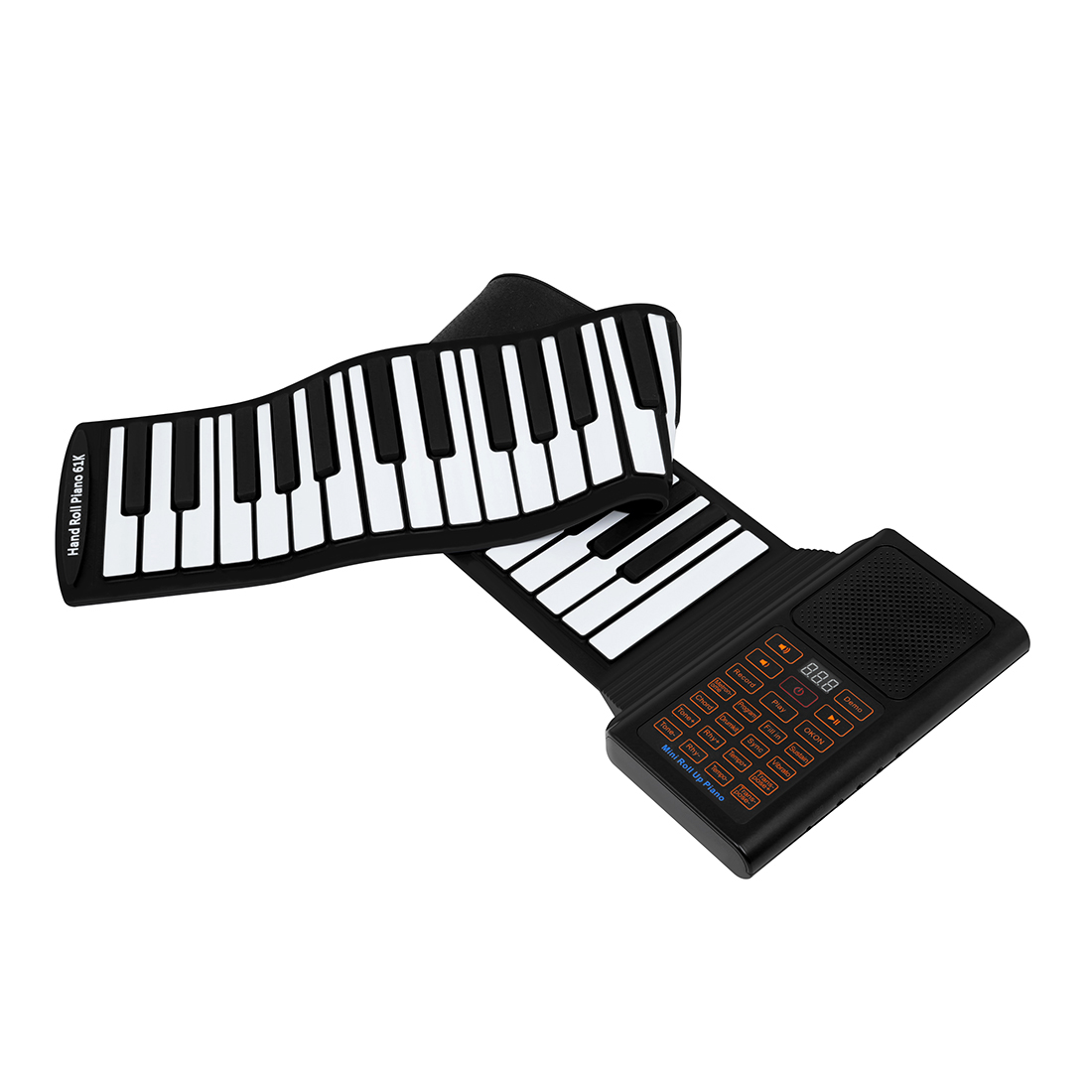 ホットセール折りたたみ式シリコン製ポータブルソフトキーボード - Keyboard Piano 61 Key のレビューと価格