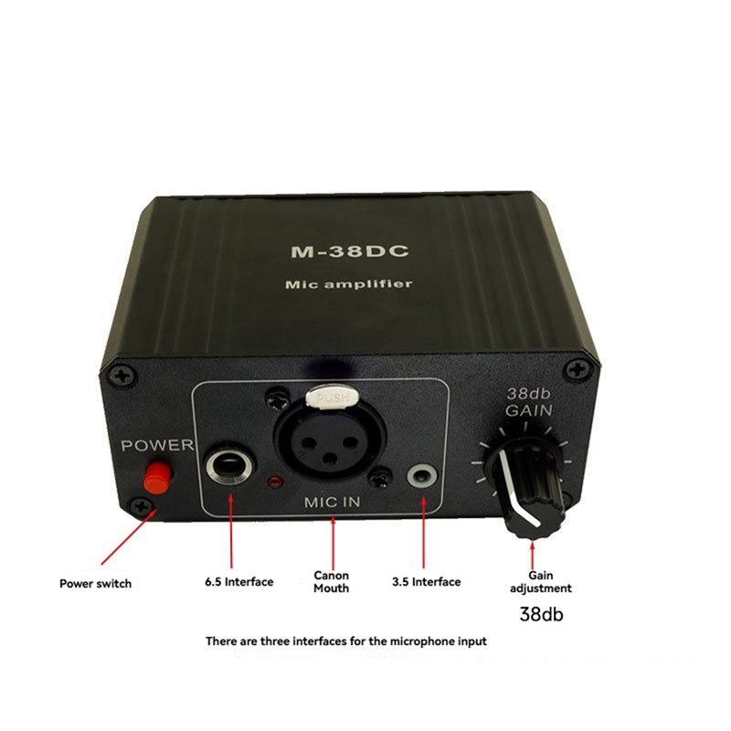 ABJF-Protable マイクプリアンプ XLR 出力マ - Xlr Microphone Condenser のレビューと価格