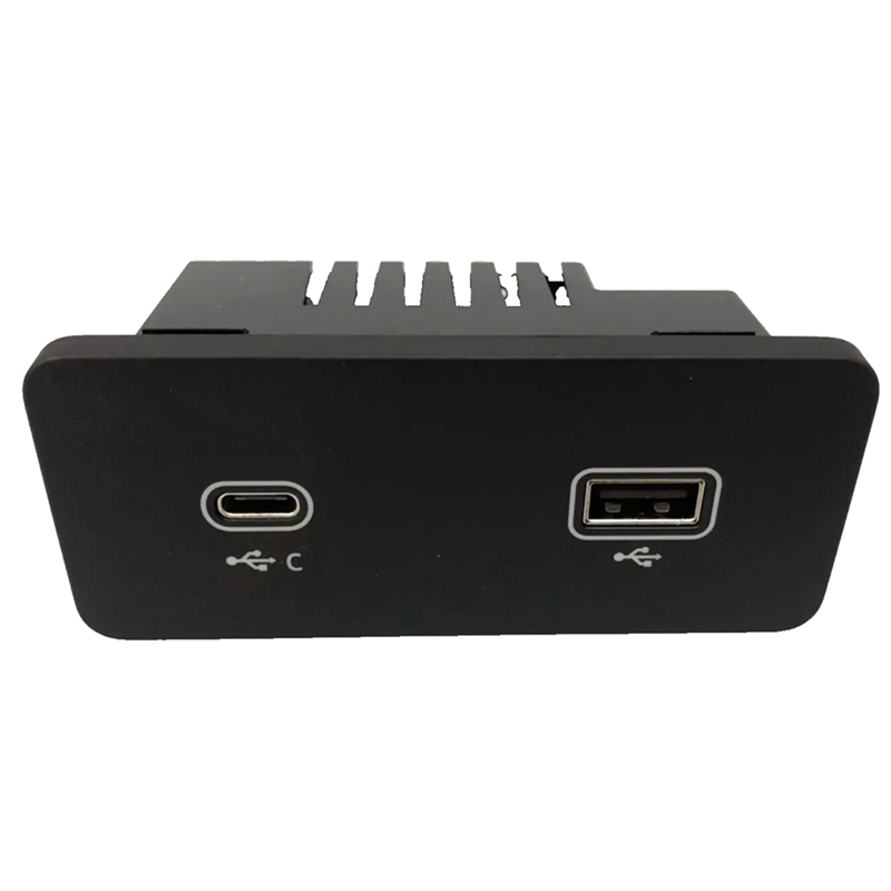 デュアルUSBポートType-C充電ポートフロントリアセンタ - Audio Interface Usb のレビューと価格