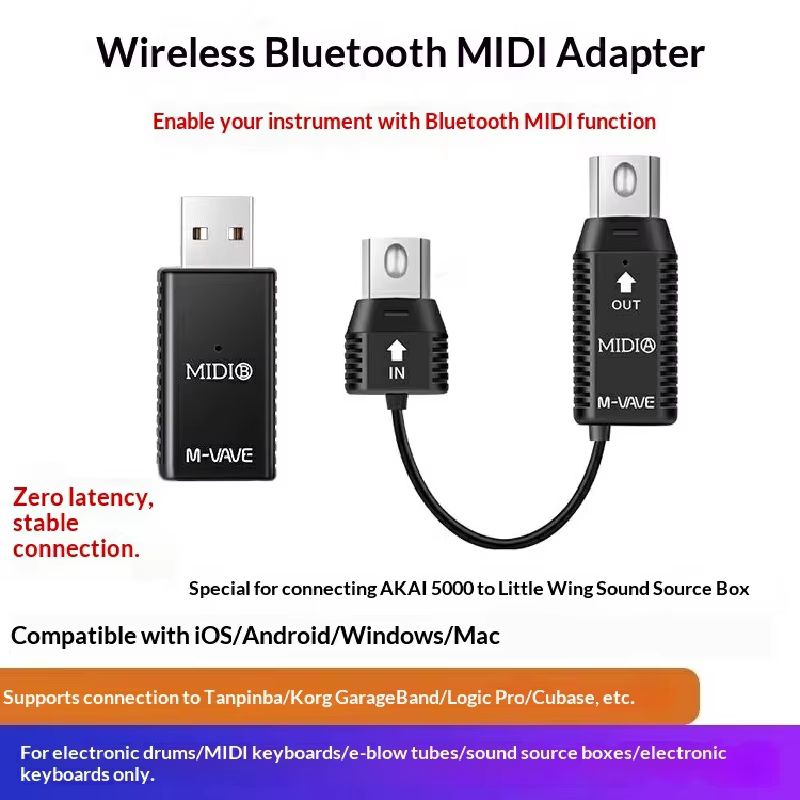 在庫あり ワイヤレス ブルートゥース USB 5ピン MID - Audio Music Production のレビューと価格