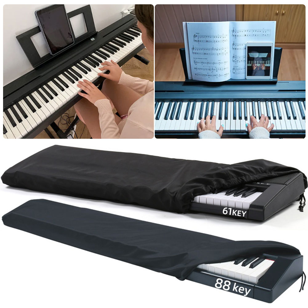 61/88 キー電子ピアノカバー防塵鍵盤楽器カバー折りたたみ - Keyboard Piano 61 Key のレビューと価格