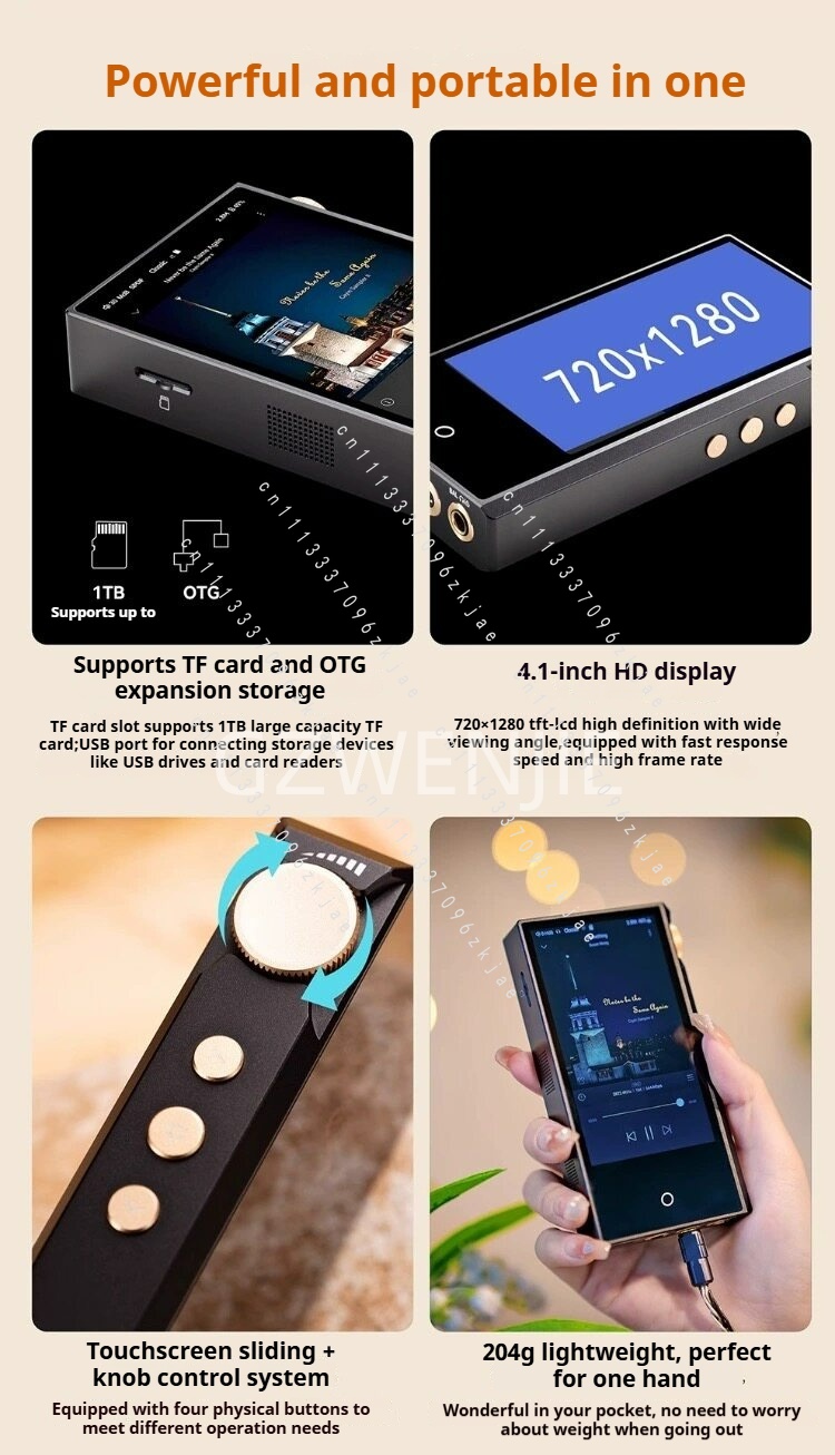 N3Ultra HiFi ポータブル MP3 プレーヤー真空 - Audio Music Youtube のレビューと価格
