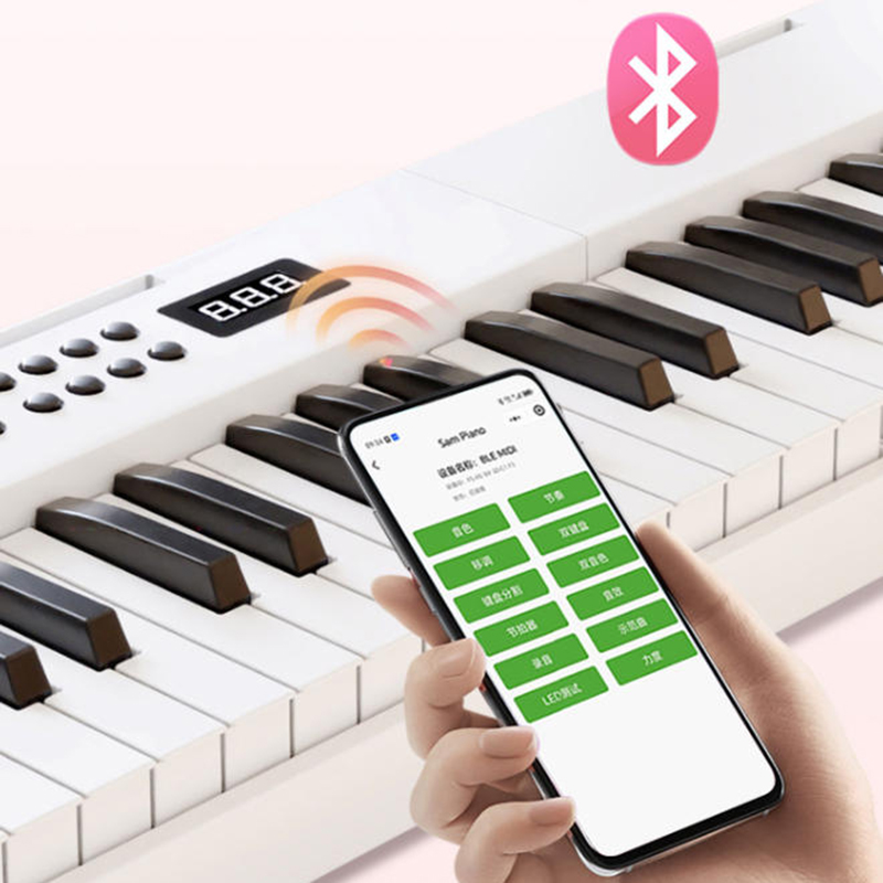 61 キー電子オルガンポータブル折りたたみスマートピアノ多用 - Keyboard Piano 61 Key のレビューと価格