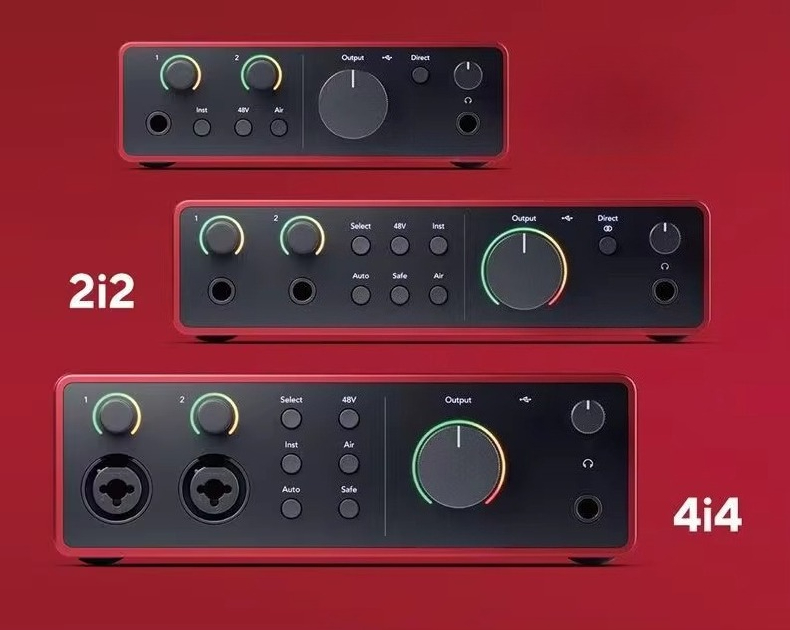 Forster Scarlet 2i2クアッド世代サウンドカ - Audio Music Production のレビューと価格