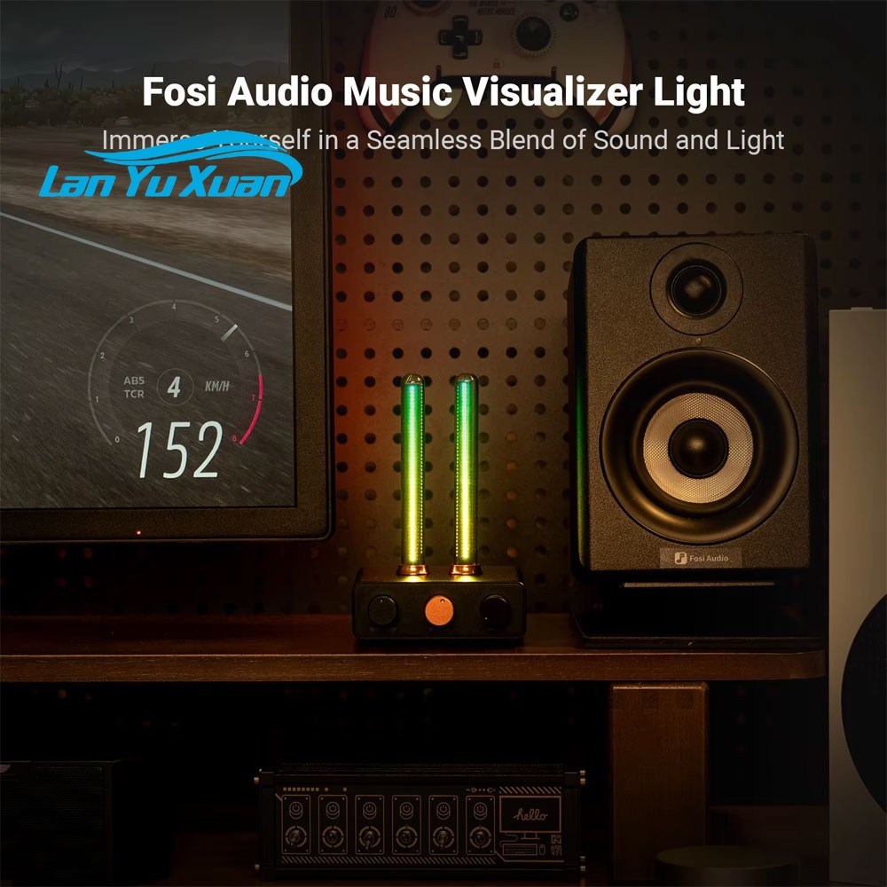 Fosi Audio AH-01A ミュージックビジュアライ - Audio Music Youtube のレビューと価格