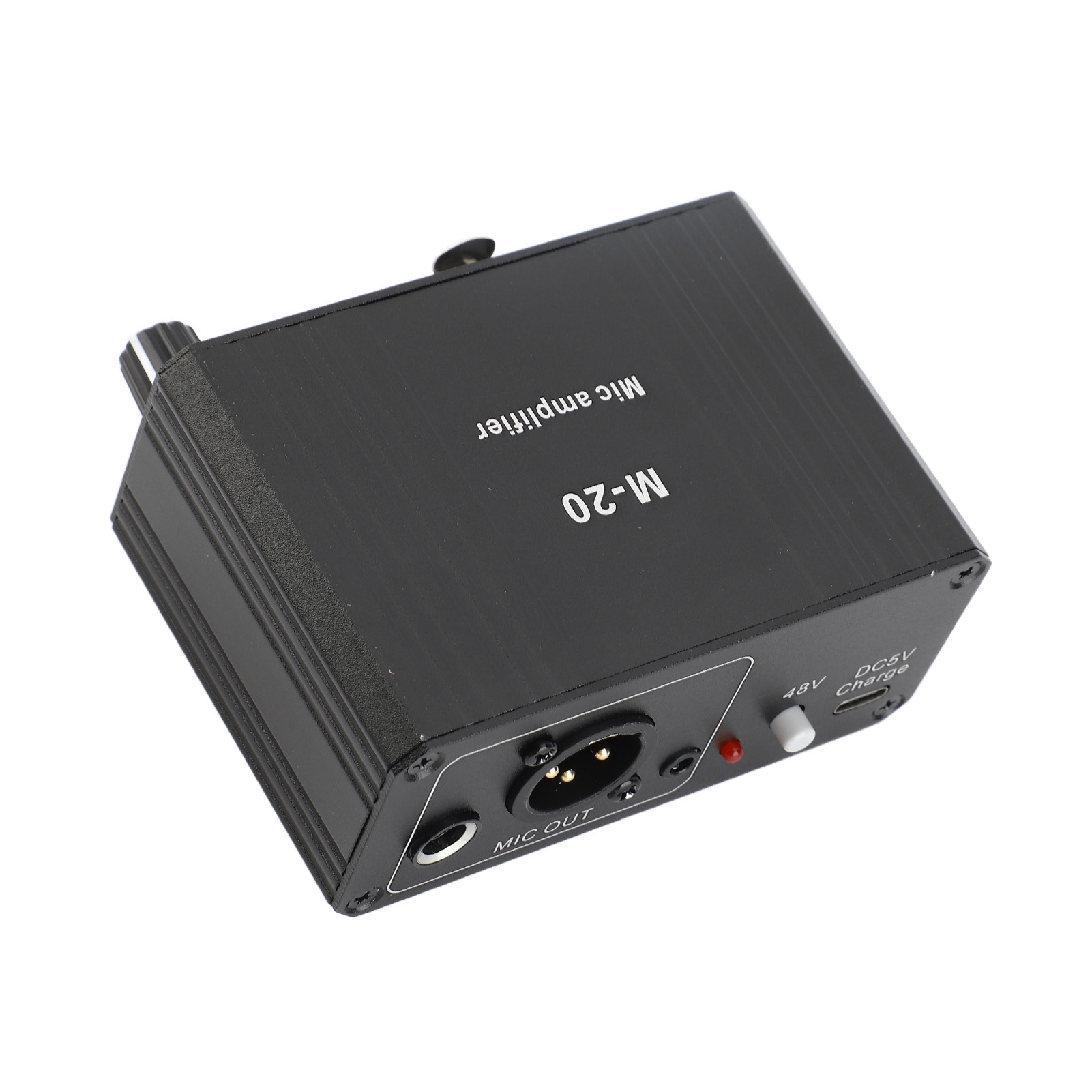 ポータブルマイクプリアンプ ハイゲイン 48V ファンタム電 - Xlr Microphone Condenser のレビューと価格
